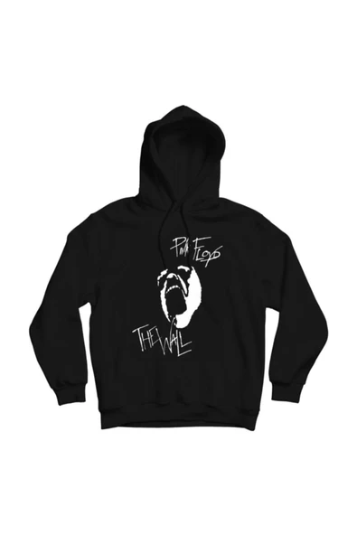 fame-stoned Pink Floyd Baskılı Kapşonlu Sweatshirt ürün görseli 1