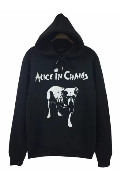 fame-stoned Alıce In Chaıns Baskılı Sweatshirt ürün görseli 1