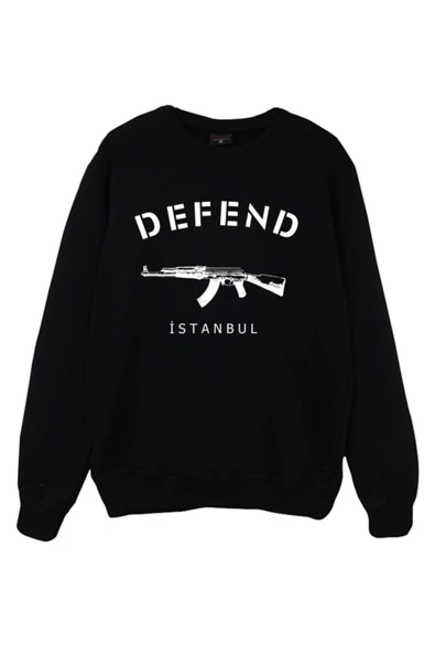fame-stoned Sweatshirt - Siyah ürün görseli 1
