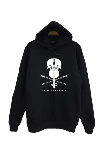 fame-stoned Apocalyptica Baskılı Kapüşonlu Sweatshirt ürün görseli 1