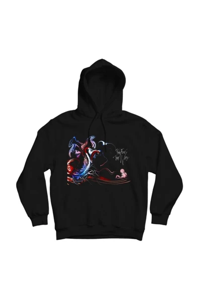 fame-stoned Pink Floyd Baskılı Kapşonlu Sweatshirt ürün görseli 1