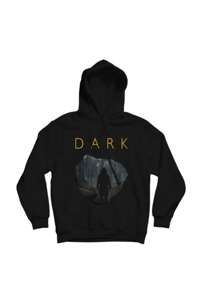 fame-stoned Dark Baskılı Kapşonlu Sweatshirt ürün görseli 1