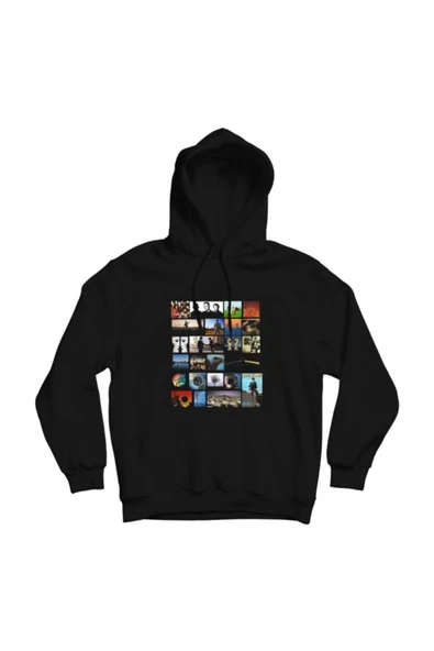 fame-stoned Pink Floyd Baskılı Kapşonlu Erkek  Sweatshirt ürün görseli 1