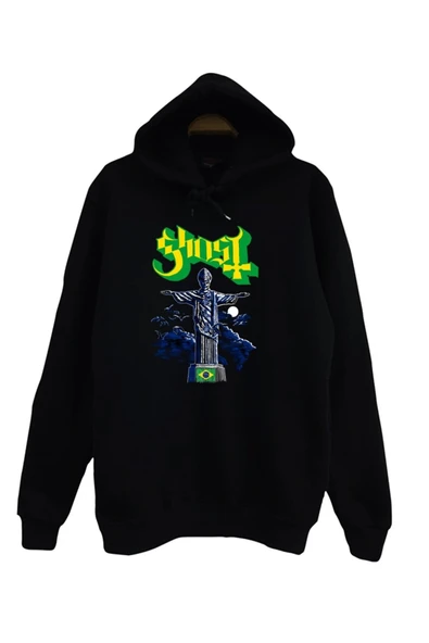 fame-stoned Ghost Baskılı Sweatshirt ürün görseli 1
