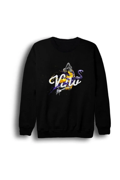 fame-stoned Kobe Bryant Baskılı Kapşonlu Sweatshirt ürün görseli 1