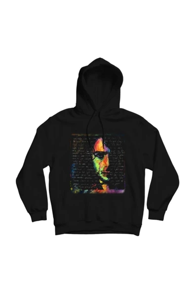 fame-stoned Pink Floyd Baskılı Kapşonlu Sweatshirt ürün görseli 1