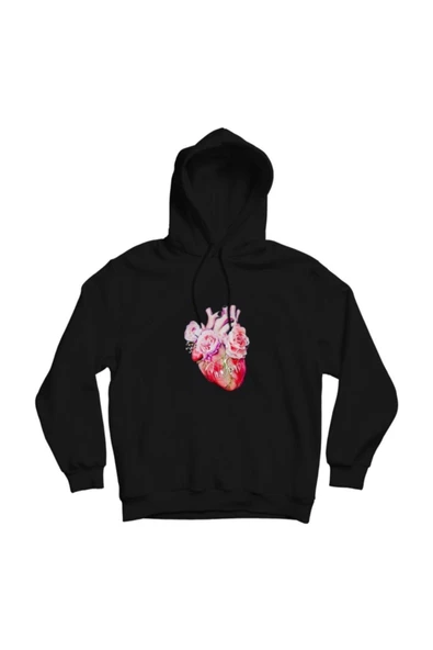 fame-stoned Pink Floyd Baskılı Kapşonlu Sweatshirt ürün görseli 1