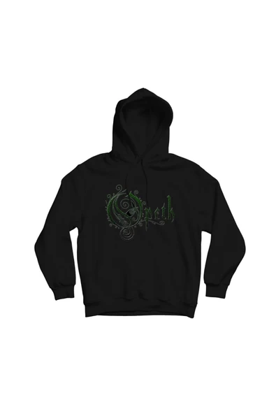 fame-stoned Opeth Baskılı Kapşonlu Sweatshirt ürün görseli 1