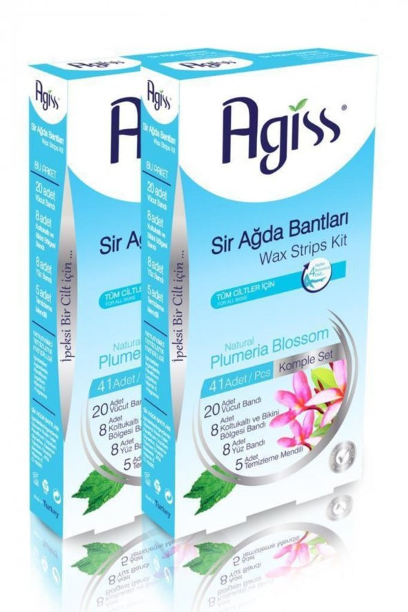 Agiss Tüm Ciltler Için Ağda Bandı Tüm Vücut Set X2 ürün görseli 1