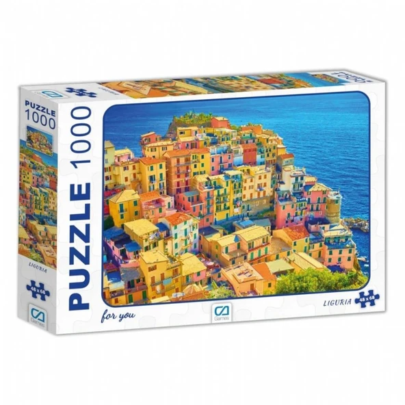 Ca Games Puzzle Liguria 1000 Parça CA.7017 ürün görseli 1