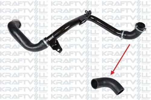 Kraftvoll 10030986  Turbo Intercooler Hortumu Küçük Metal Boru Hariç Focus Iı Focus Iı C-max 1.6tdcı 90ps 110ps 03-10 6m516c646gc ürün görseli 1
