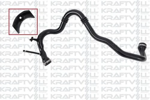 Kraftvoll 10031159  Hava Filtre Hortumu Dacia Logan I Sandero I 1.5 Dcı 8200889766 ürün görseli 1