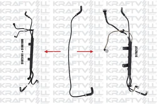Kraftvoll 10032560  Yakıt Borusu Braket Hariç New Doblo 1.3 Multijet 51873181 ürün görseli 1