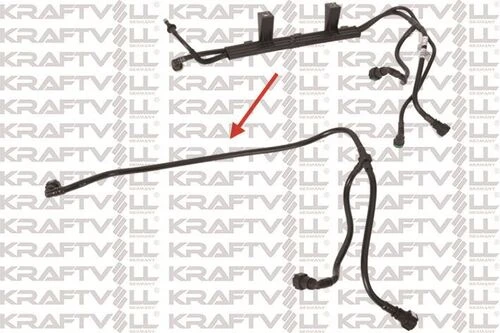 Kraftvoll 10033605  Yakıt Borusu Braket Hariç Fiat Fiorino 1.3 Multijet Fiat Qubo 1.3 Multijet 51782245 ürün görseli 1