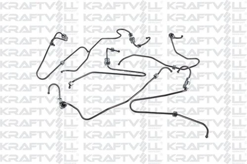 Kraftvoll 10040038  Enjektör Boru Takımı Mercedes 2520 A3660702433 ürün görseli 1