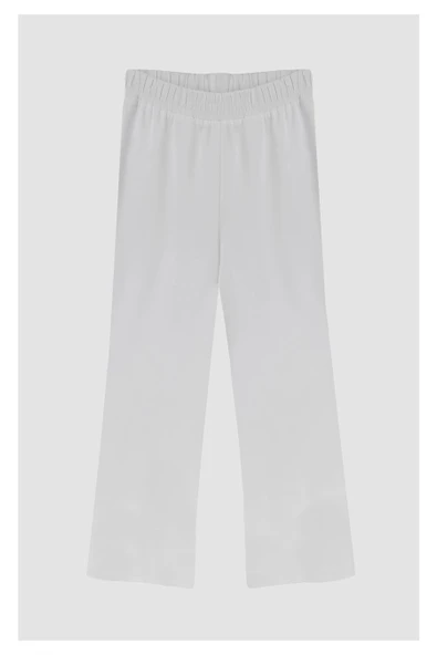 GENİŞ PAÇA KREP PANTOLON - Resim 3