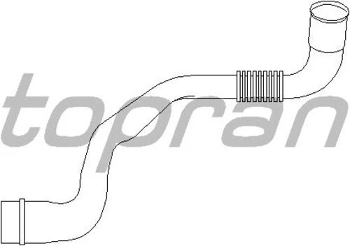Topran 110333001  Hava Borusu-(Vw: Bora/Golf IV 1,6 Bfq/Golf V/Jetta/A3 1,6 Bgu Bse) ürün görseli 1