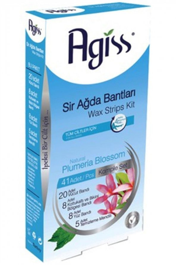Agiss Komple Set Ağda Bandı Plumerya Çiçeği Tüm Ciltler Için 24 Adet ürün görseli 1