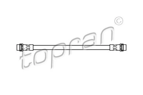 Topran 110407001  585 Arka Fren Hortumu Transporter T5 T6 7h0611775b ürün görseli 1