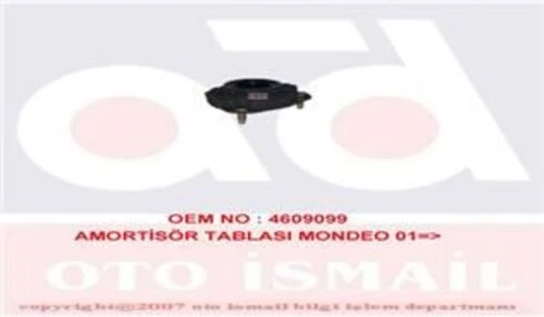 MKS 668  Amortisör Tablası Takozu Ön Mondeo 01-07 ürün görseli 1