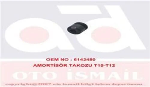 MKS 414  Amortisör Tablası Takozu T15 T12 ürün görseli 1