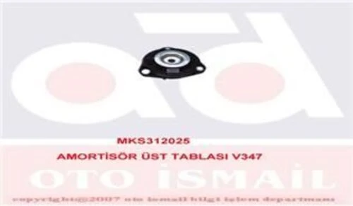 MKS 2025  Amortisör Tablası Takozu Üst V347 ürün görseli 1