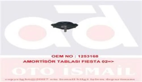 MKS 721  Amortisör Tablası Takozu Fiesta 02- ürün görseli 1