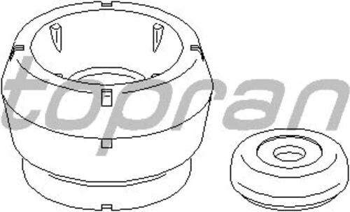 Topran 108561001  Ön Amortisör Takozu-Rulman (VW Golf 98-06 Polo 10- Audi A3 97-03 Seat Ibiza 09-17 Leon 00-06) ürün görseli 1