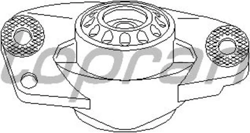 Topran 110154001  Amortisör Üst Takozu (Vw: Golf V-VI-Jetta III) ürün görseli 1