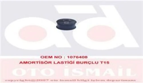 MKS 423  Amortisör Lastiği Burçlu T15 ürün görseli 1