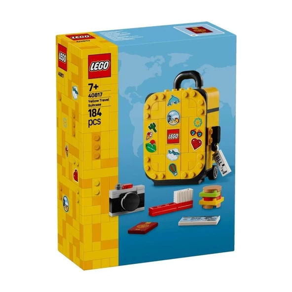 LEGO 40817 Yellow Travel Suitcase ürün görseli 1