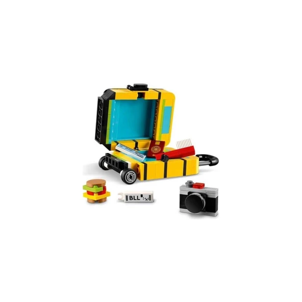 LEGO 40817 Yellow Travel Suitcase - Resim 4