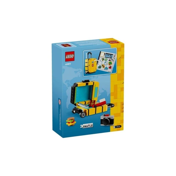 LEGO 40817 Yellow Travel Suitcase - Resim 2