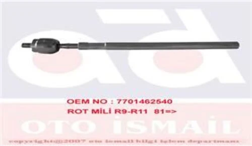 Sismak 120210  Rot Mili Renault 9 R11 ürün görseli 1