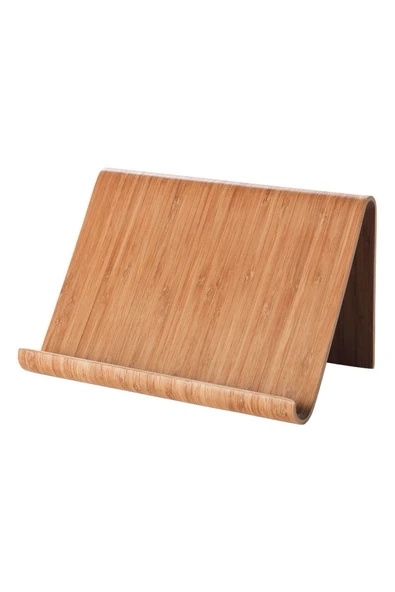 QUİCK Tablet Desteği 26x17 cm Bambu 00987654 - Resim 2