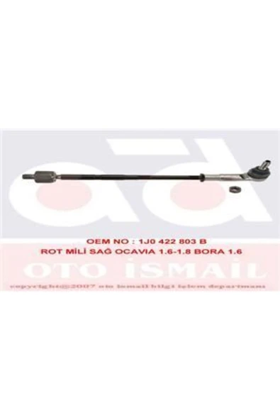 TRW JRA512 Jra512 Rot Mili Sağ Golf Iv 98- Bora 98- / A3 96- / Toledo 98- / Octavia 96- Rotbaslı ürün görseli 1