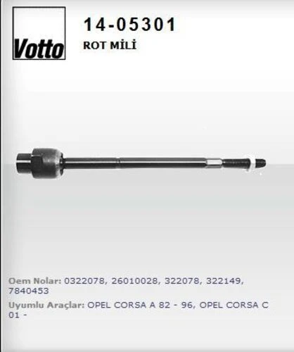 Votto 14 -5301 Rot Mili Corsa A 82-93 ürün görseli 1