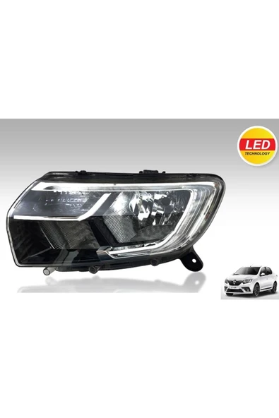 Ayfar 404534 260102037r Far Ledli Manuel Sağ Renault Clıo Symbol  2017 Uyumlu ürün görseli 1