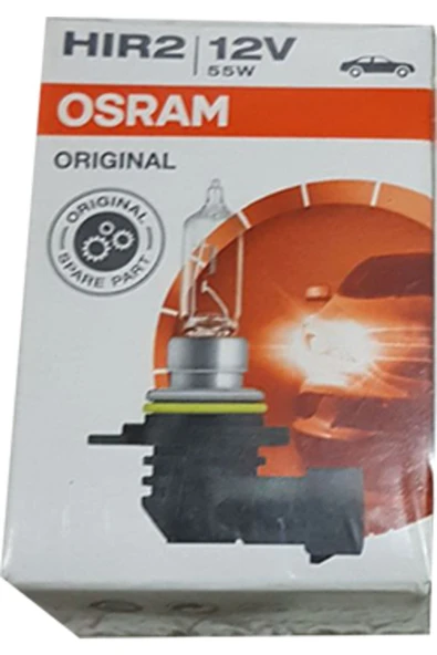 Osram 9012  Ampül 12v Hır2 55w Tek Tellı Plastik Soketli Far ve Sıs ürün görseli 1