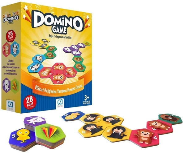 CA Games Domi̇no - Eğlenceli̇ Ai̇le Oyunu CA.10015 ürün görseli 1