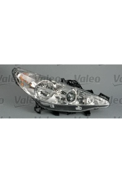 Valeo 043243  FAR SAĞ + SİNYAL 207 06- ELEKTRİKLİ H7+H1+H7 FBL ürün görseli 1