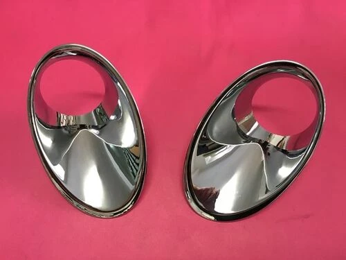 Baran 091  SİS FAR ÇERÇEVESİ KAPAĞI NIKELAJI TAKIM MEGANE III ürün görseli 1