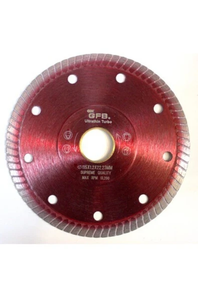GFB ELMAS TESTERE 115 MM İNCE ÇAPRAZ 2394 ürün görseli 1
