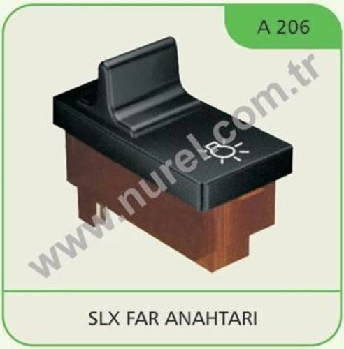 Nurel A206 Far Anahtarı Dogan Kartal Slx 85009539  A 206 ürün görseli 1
