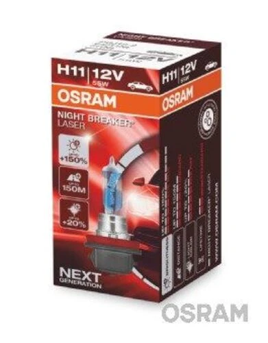 Osram 64211NL Halogen Ampul H11 12v 55w Far Ve Sıs İkili ürün görseli 1