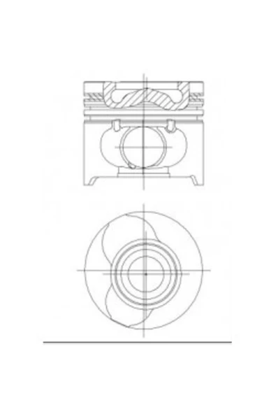 Yenmak 31 Motor Piston Segman Clıo-kng 1.5 Dcı K9k 76.50 0.50 26pim Uyumlu ürün görseli 1