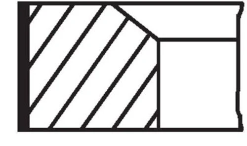 Mahle 00101V2 -knecht-behr 00 Segman 601-602-604 89.50 Mm 2.5 2 3 00 00 ürün görseli 1