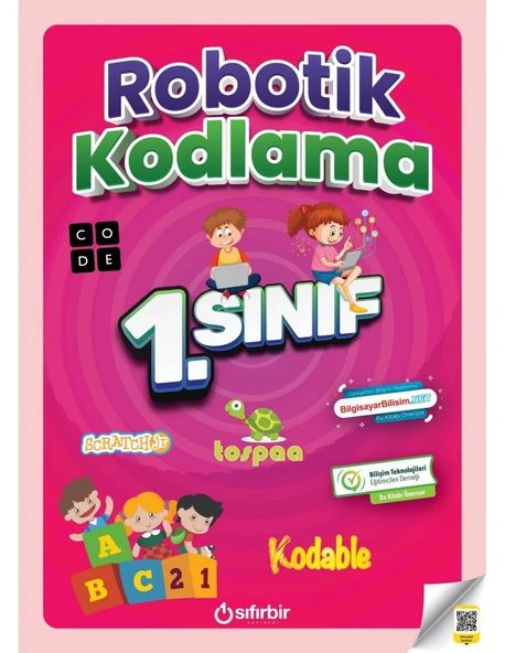 Sıfırbir Yayınları 1.Sınıf Robotik Kodlama Yeni ürün görseli 1