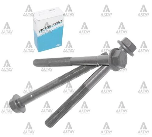 Victor Reinz 14 -55001-01 Silindir Kapak Saplaması Corolla 1.3 Karb .12v 1988-1997 2e Motor 10 Adet 9010509002 ürün görseli 1