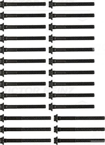 Victor Reinz 14 -32033-03 Silindir Kapak Saplaması Takım 26lı Om606 W124 93-95 W210 96-99 W0 96-97 A6039900210 ürün görseli 1